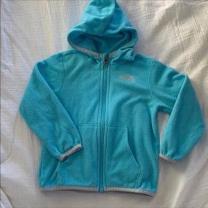 North Face Baby Glacier zip up hoodie